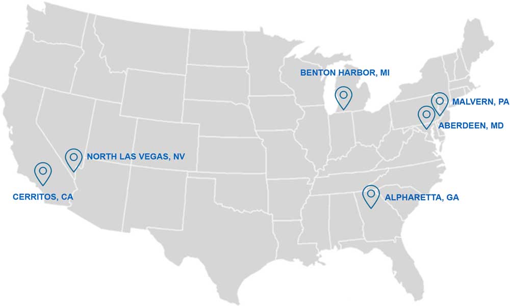WAVE-location-MAP WAVE Location In the United States